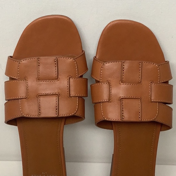 EUC Marc Fisher Kayli Slide Leather Sandals - Picture 3 of 6